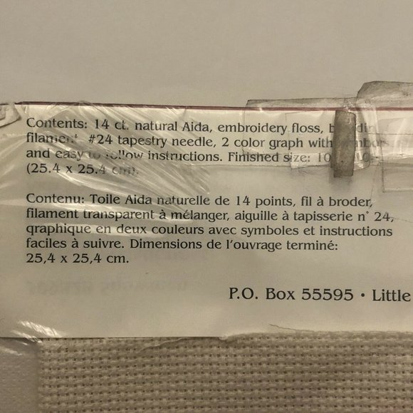 Vintage 99 Christmas Traditions Cross Stitch Kit Designs For The Needle Snowmen - Picture 8 of 12